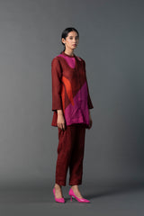 Array Plop Maroon & Pop Pink