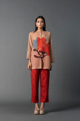 Array Aroma Beige & Red