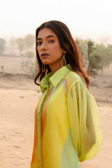 Prism Circlet Neon Green