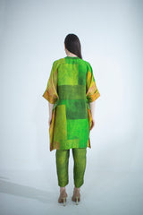 Green short kurta set