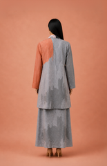 Ikat Cutwork Layered Set