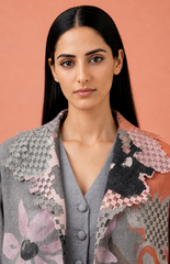 Ikat Flow Jacket Dress