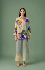 Ikat Shirt Co-Ord Set