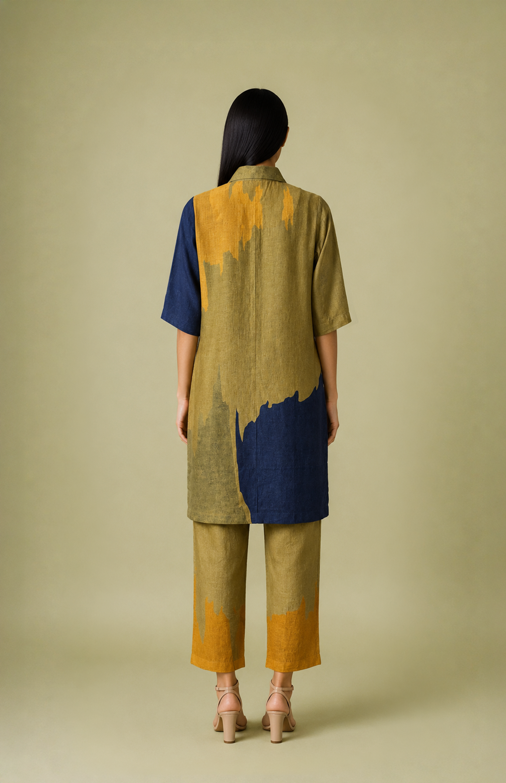 Ikat Kurta Set