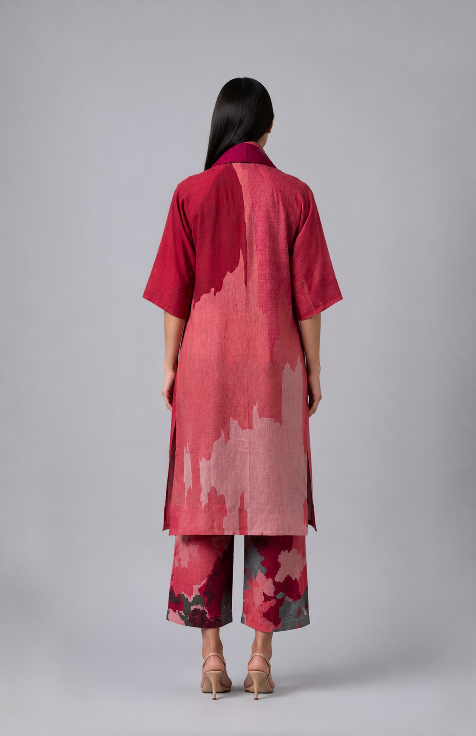 Ikat Stole Set