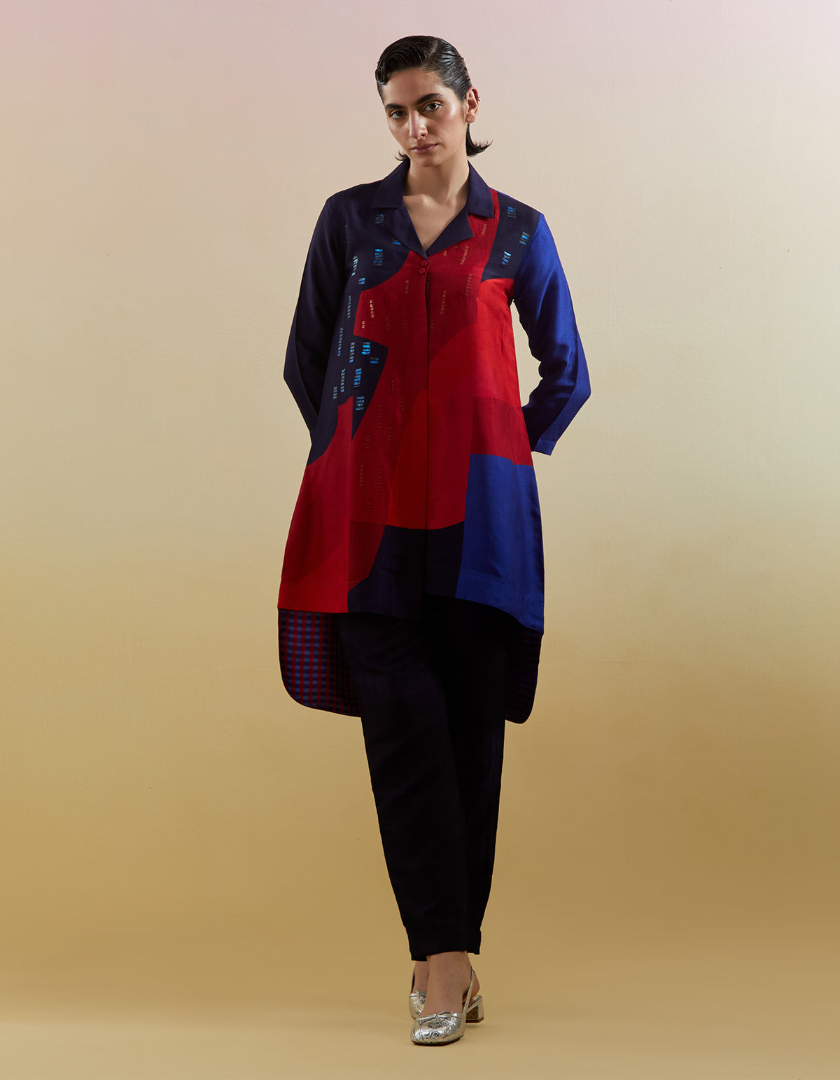 Zenith Navy & Red Co-Ord Set