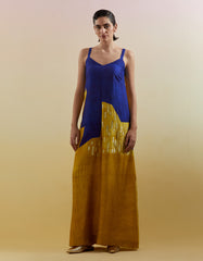 Omen Azure & Amber Jumpsuit (w/o Jacket)