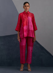 Omen Vermilion & Fuchsia Co-Ord Set