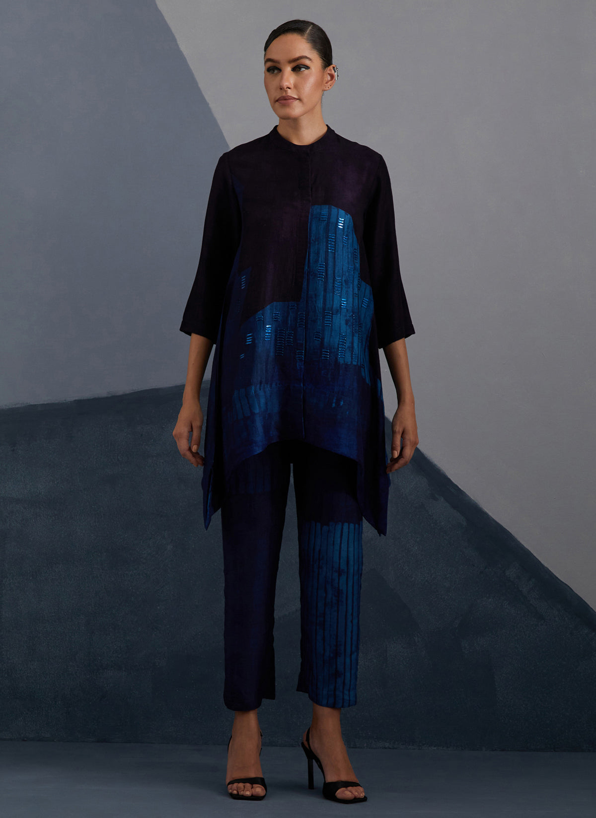 Omen Ink & Sapphire Co-Ord Set