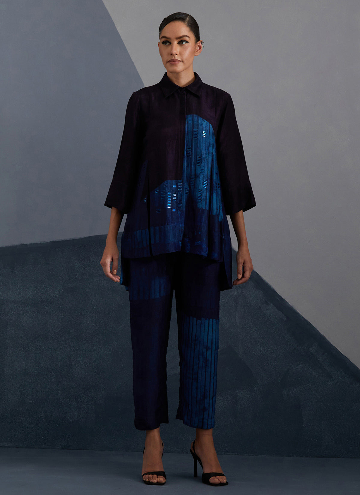 Omen Ink & Sapphire Co-Ord Set