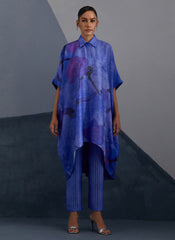 Vineyard Cobalt Blue Kurta Set