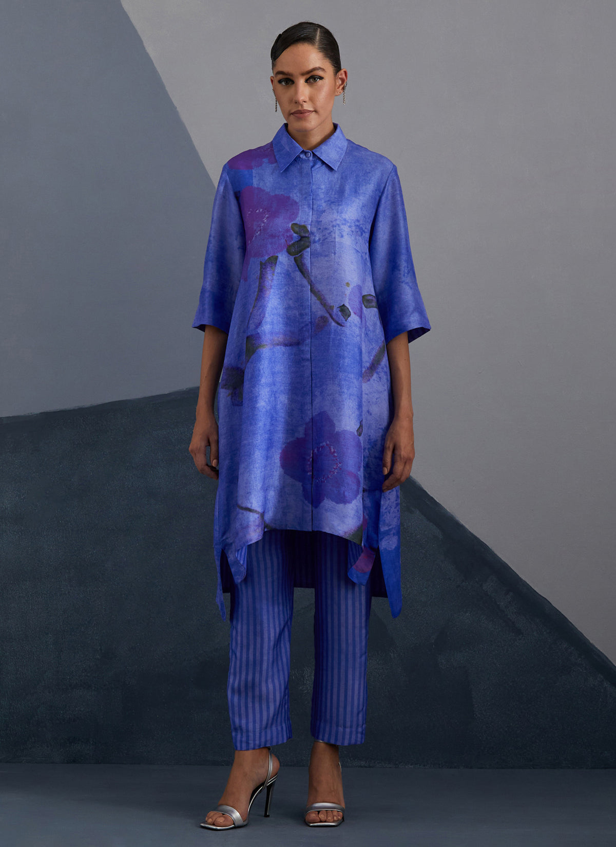 Vineyard Cobalt Blue Kurta Set