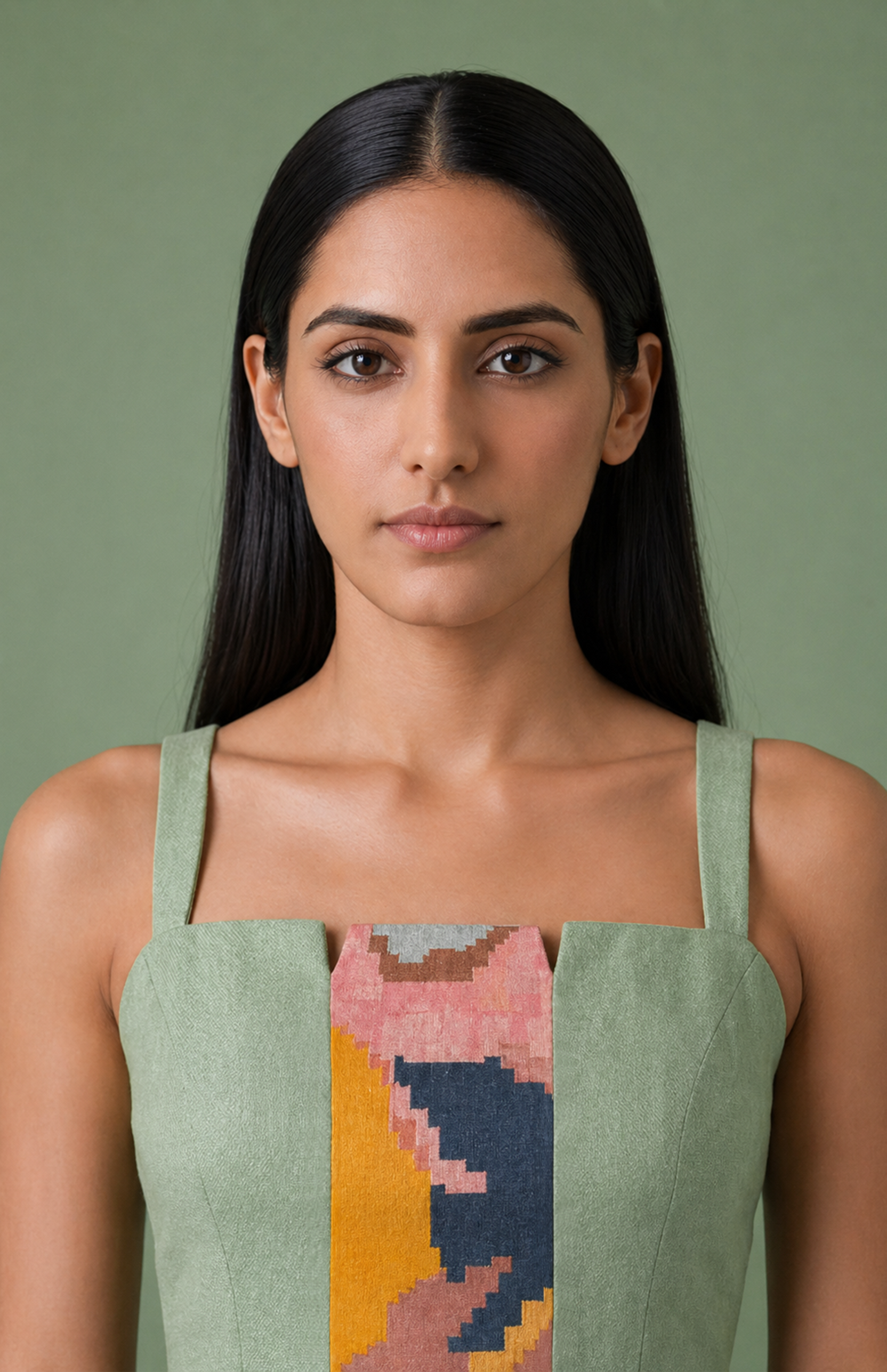 Ikat Frame Dress