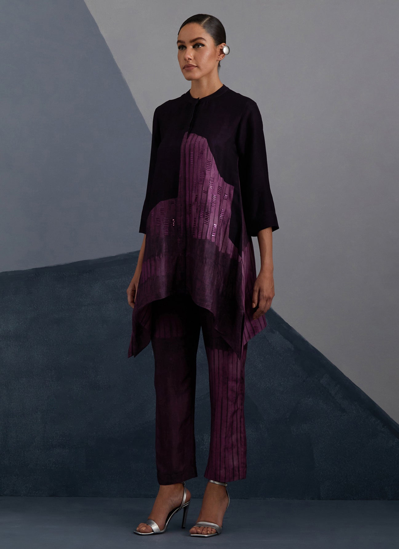 Omen Plum & Indigo Co-Ord Set