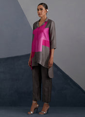 Zenith Graphite & Magenta Co-Ord Set