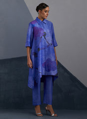 Vineyard Cobalt Blue Kurta Set