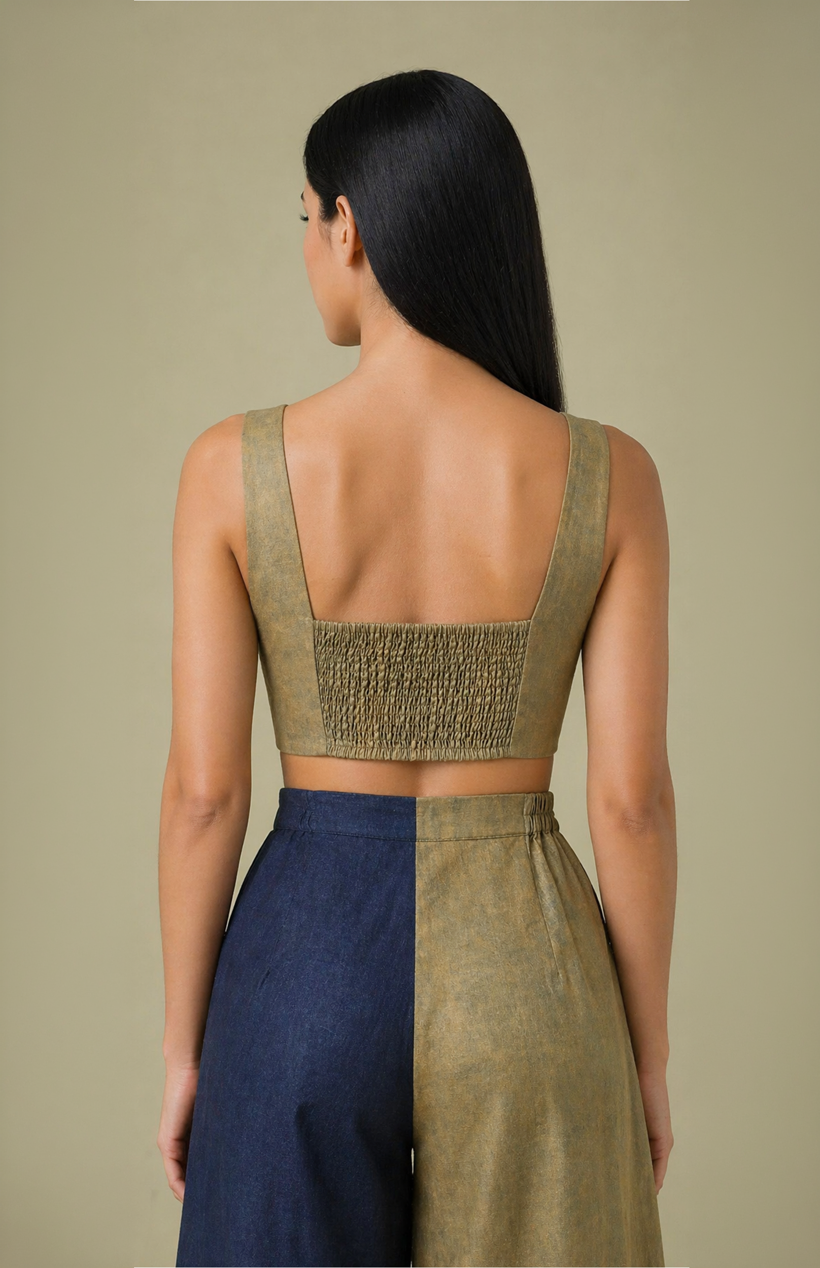 Ikat Cutwork Three-Piece Set