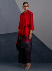 Vineyard Black & Ruby Jacket Set