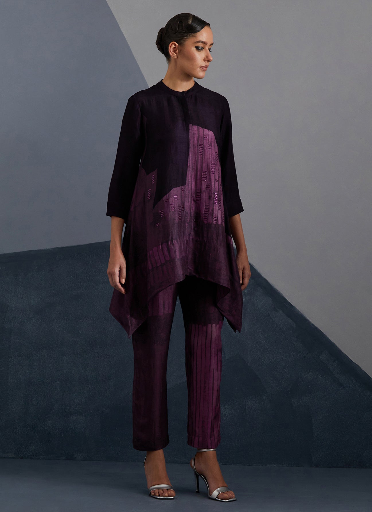 Omen Plum & Indigo Co-Ord Set