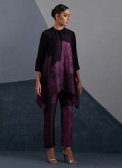 Omen Plum & Indigo Co-Ord Set