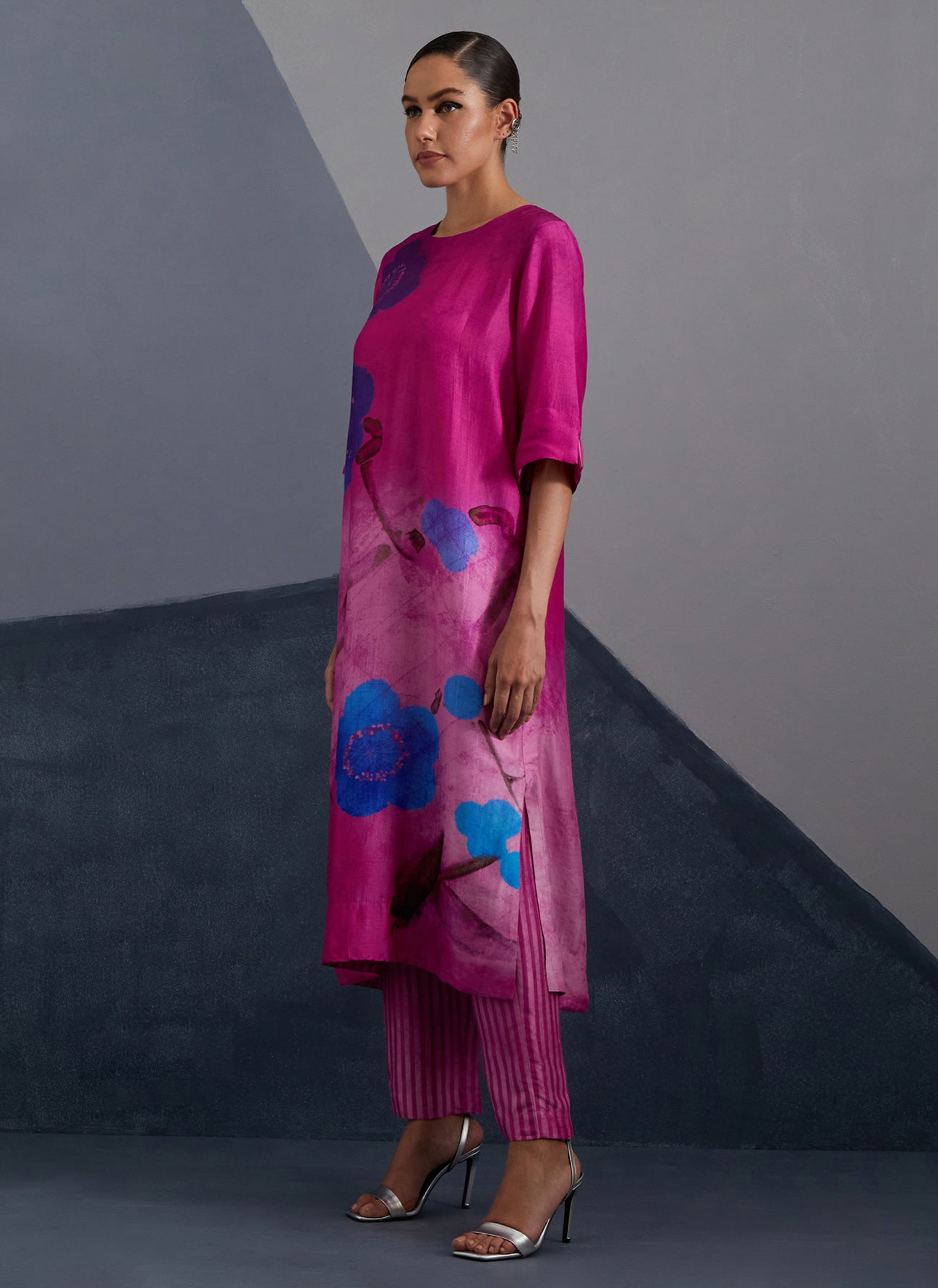 Vineyard Magenta Kurta Set
