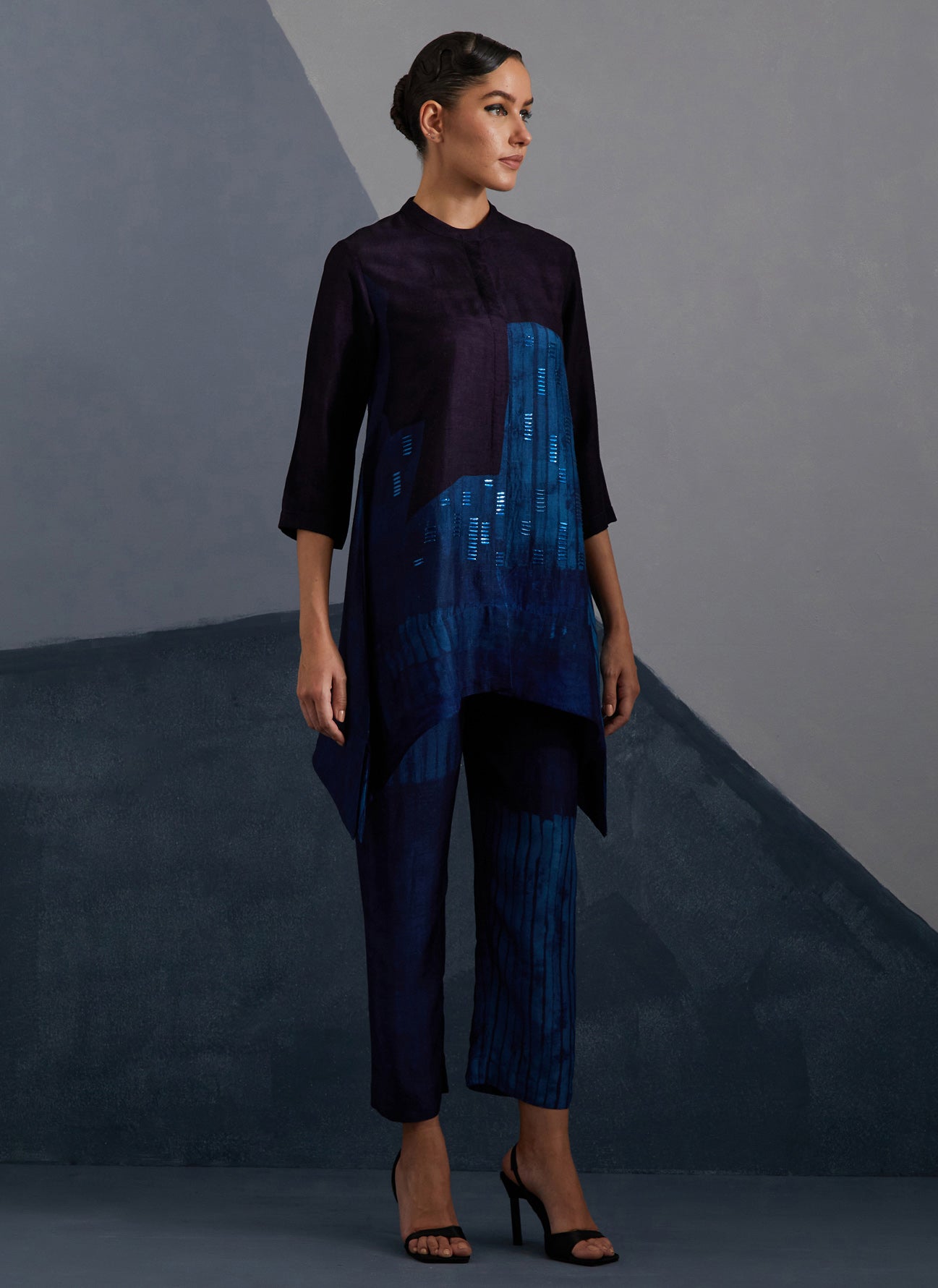 Omen Ink & Sapphire Co-Ord Set