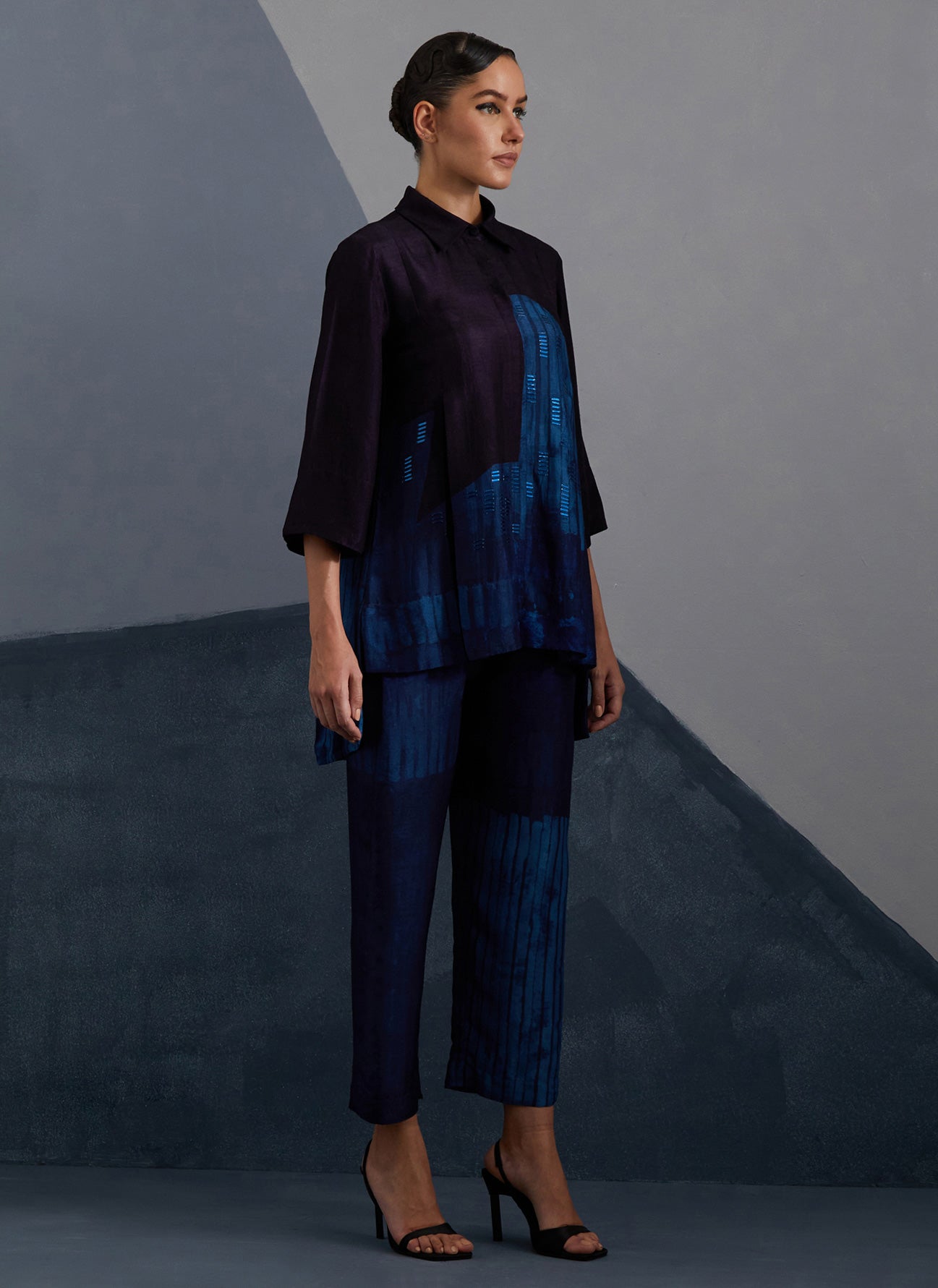 Omen Ink & Sapphire Co-Ord Set