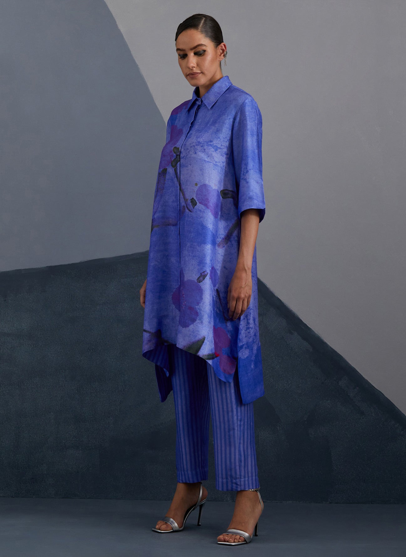 Vineyard Cobalt Blue Kurta Set