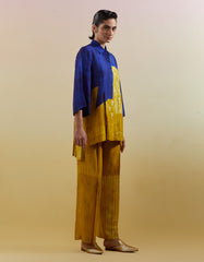 Omen Azure & Amber Co-Ord Set