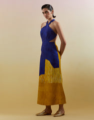 Omen Azure & Amber Dress