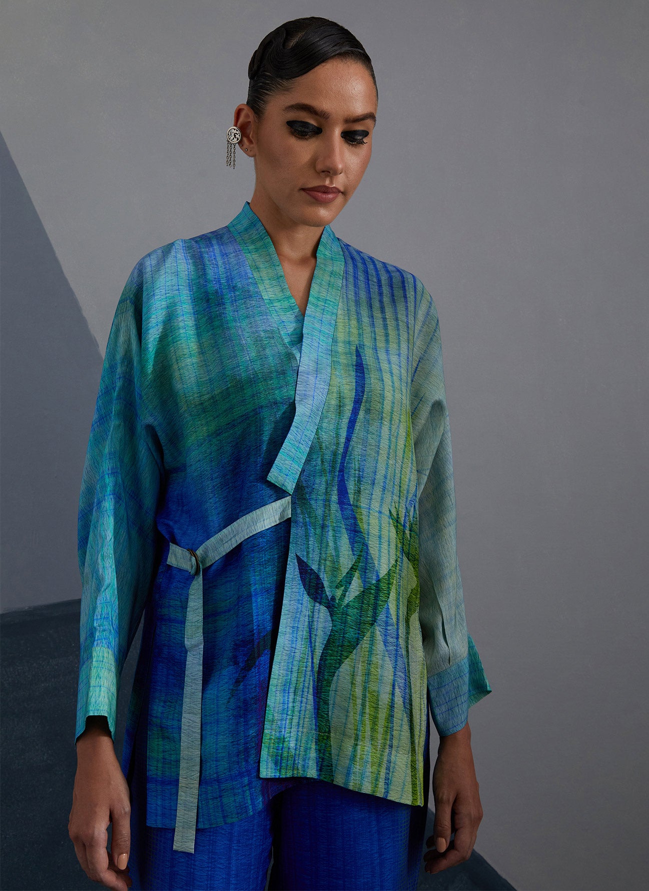 Cascade Oceanic Teal Co-Ord Set