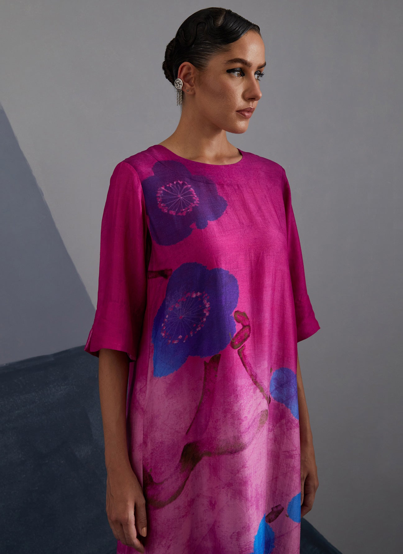 Vineyard Magenta Kurta Set