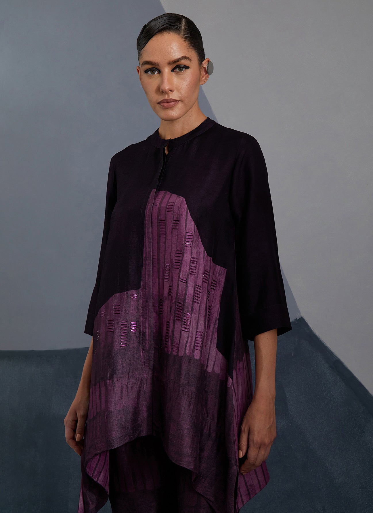 Omen Plum & Indigo Co-Ord Set