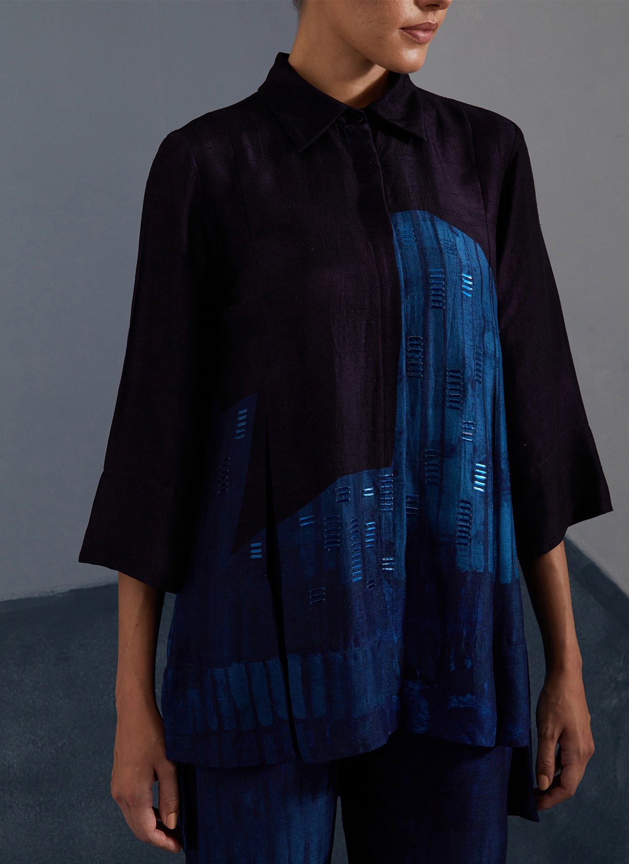 Omen Ink & Sapphire Co-Ord Set