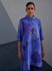 Vineyard Cobalt Blue Kurta Set