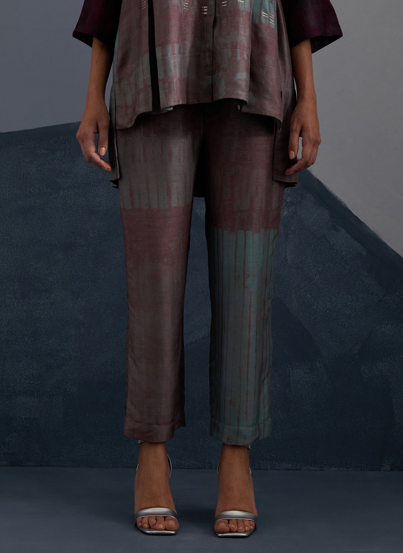 Omen Aubergine & Teal Co-Ord Set