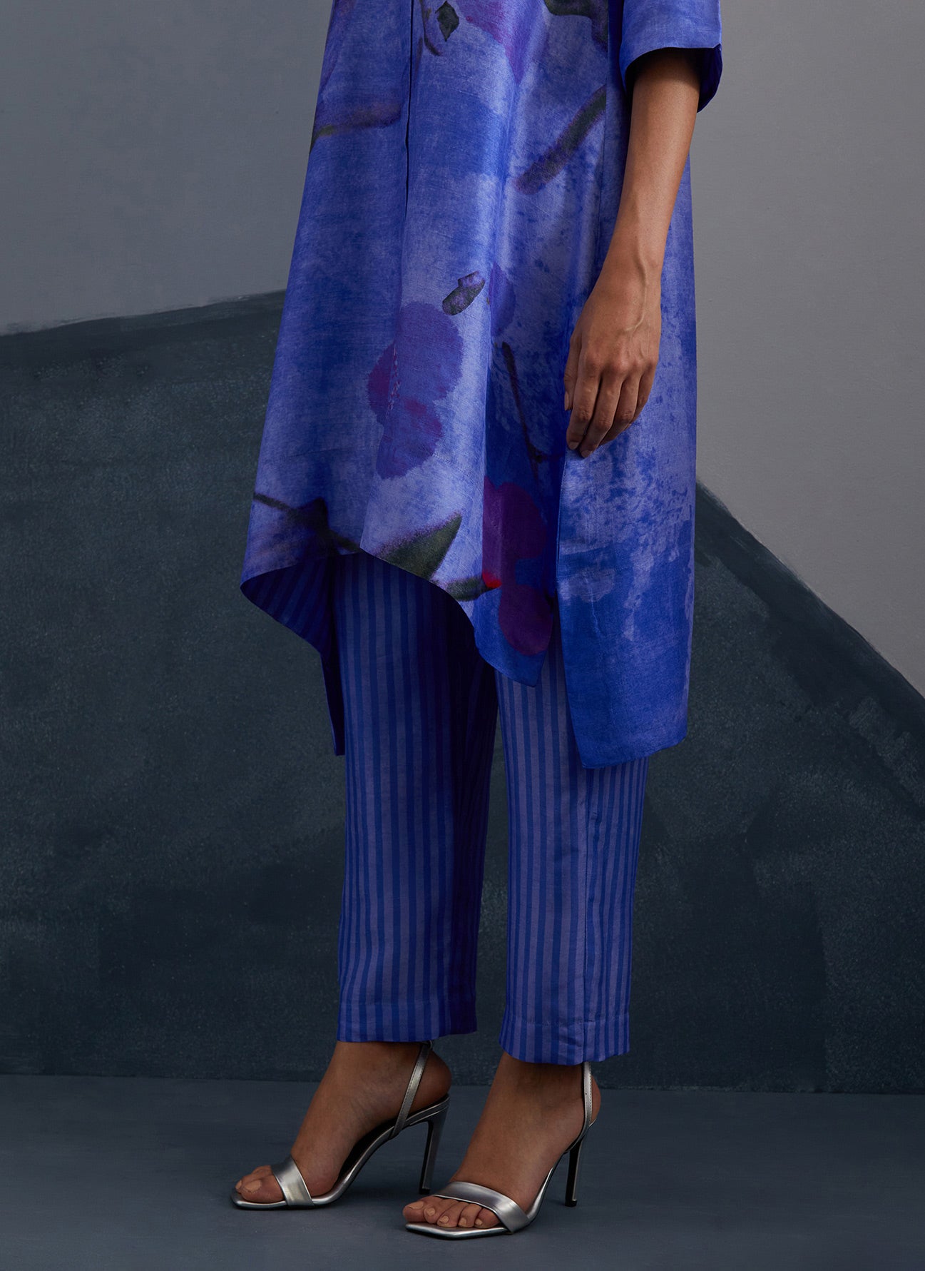 Vineyard Cobalt Blue Kurta Set