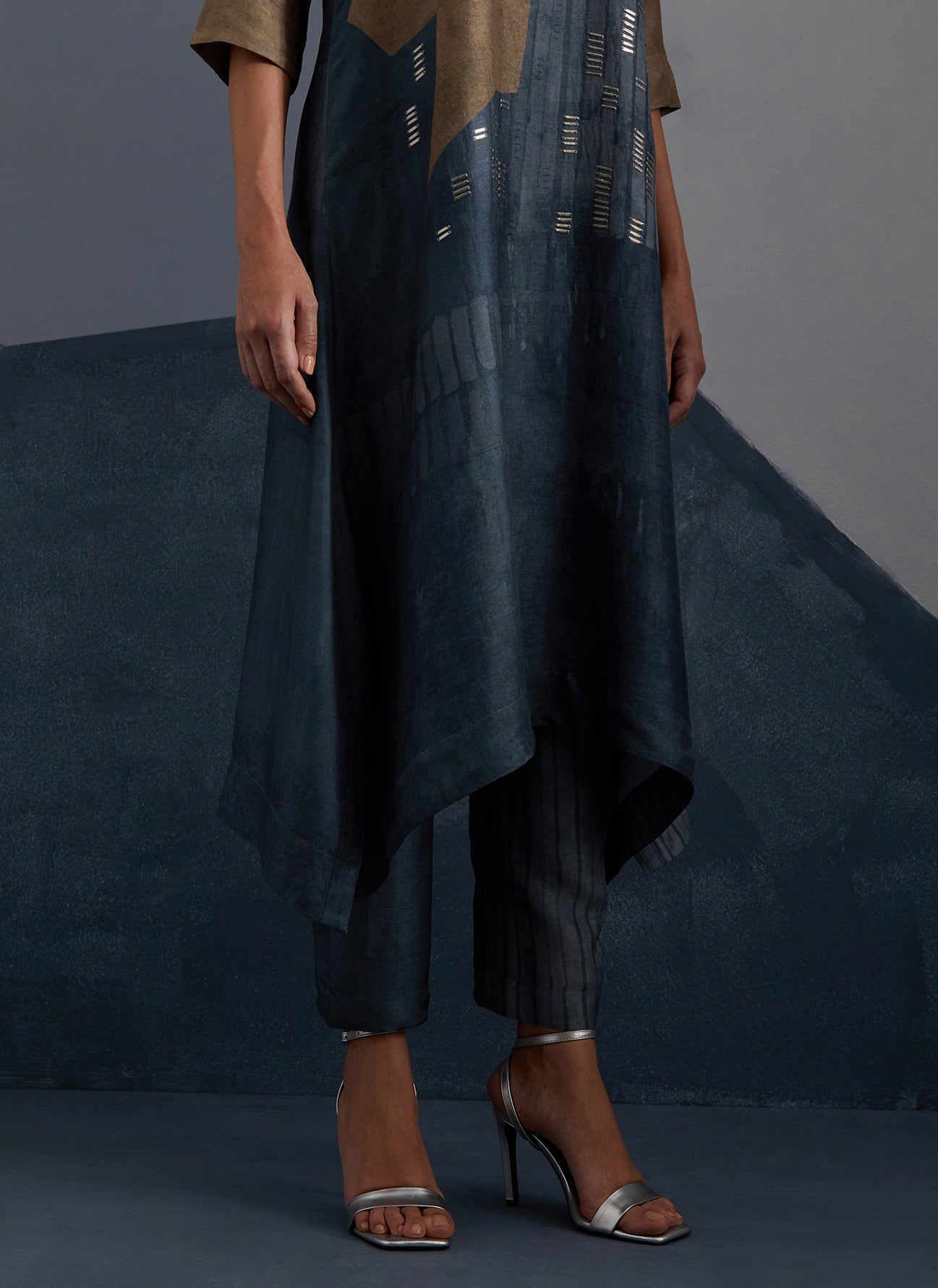 Omen Terra & Slate Kurta Set