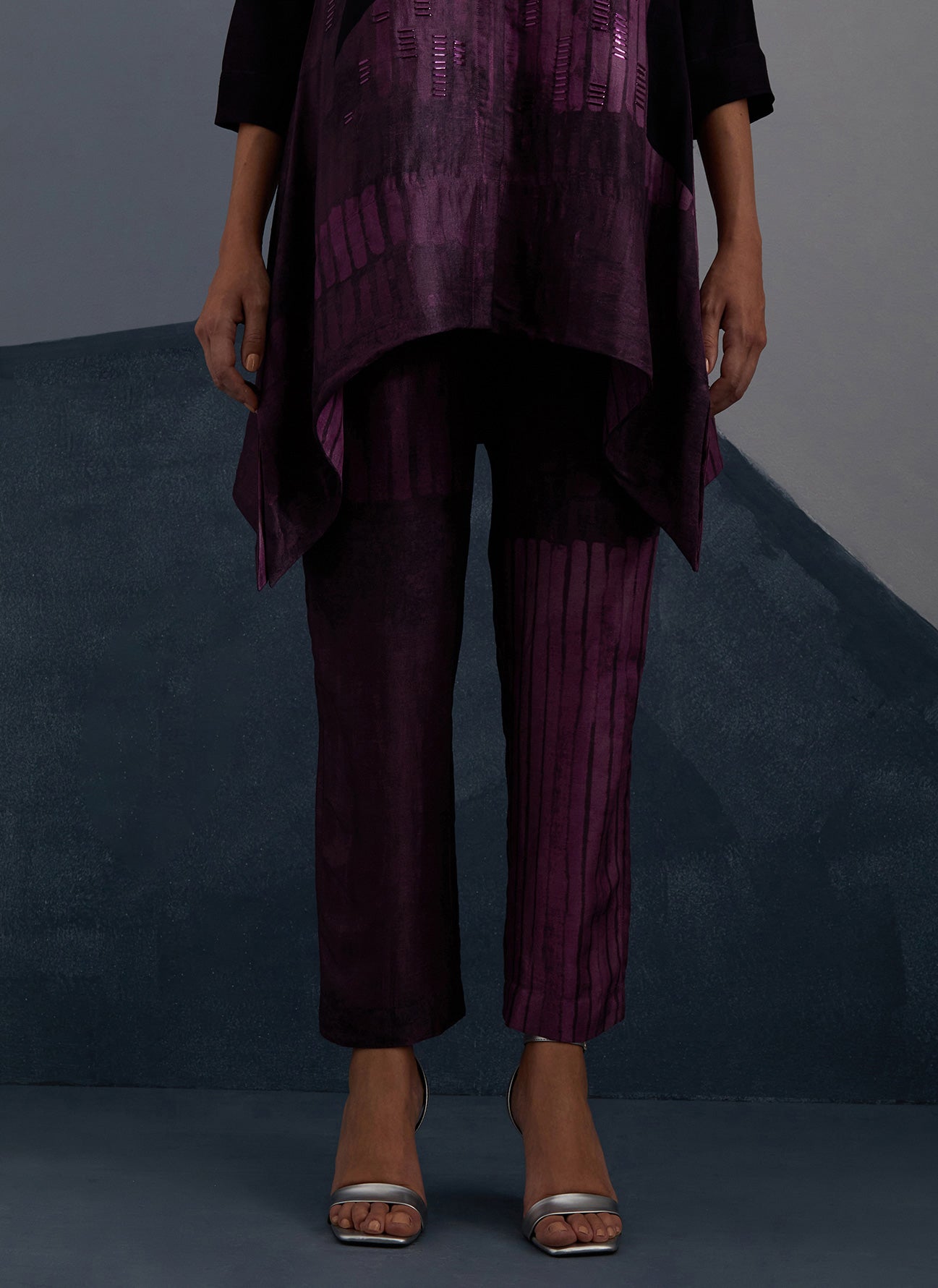 Omen Plum & Indigo Co-Ord Set
