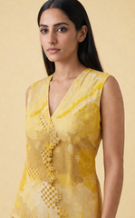 Ikat Cutwork Co-Ord Set