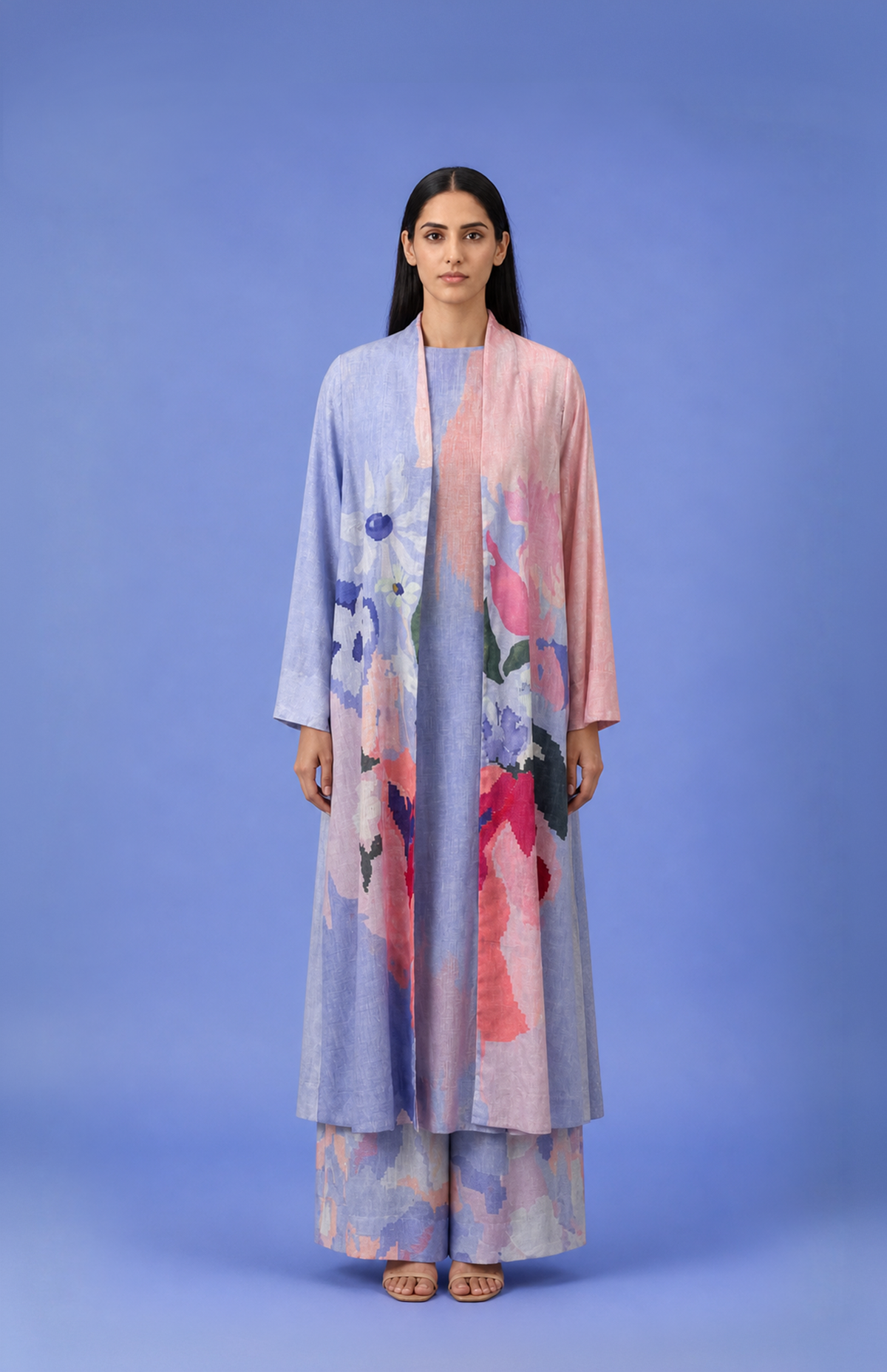 Ikat Jacket Set