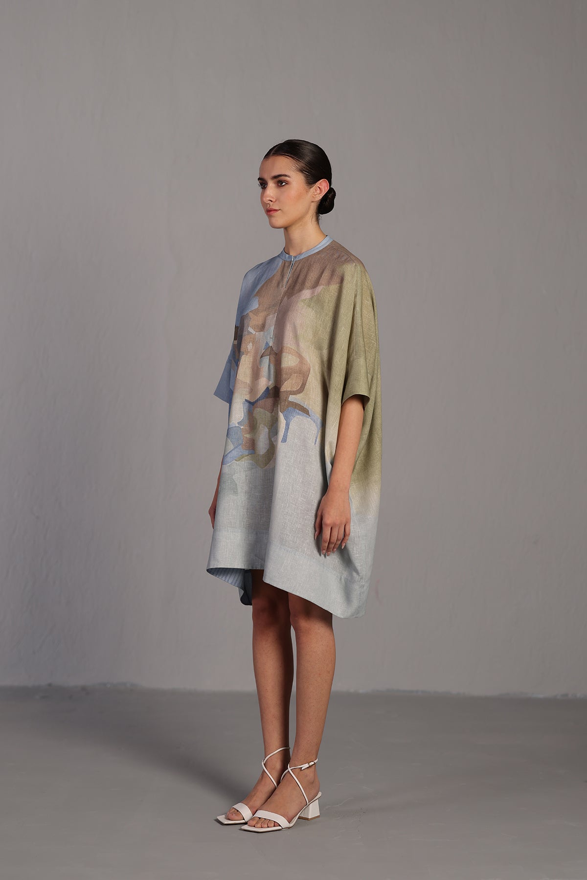 Diffuse Pastel Balloon Dress