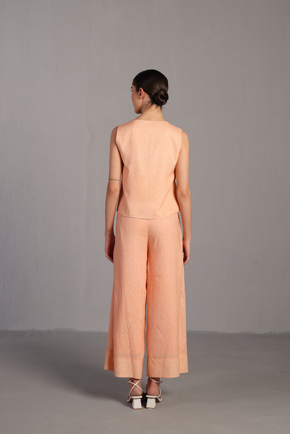 Diffuse Bright Orange & Yellow Jacket Set