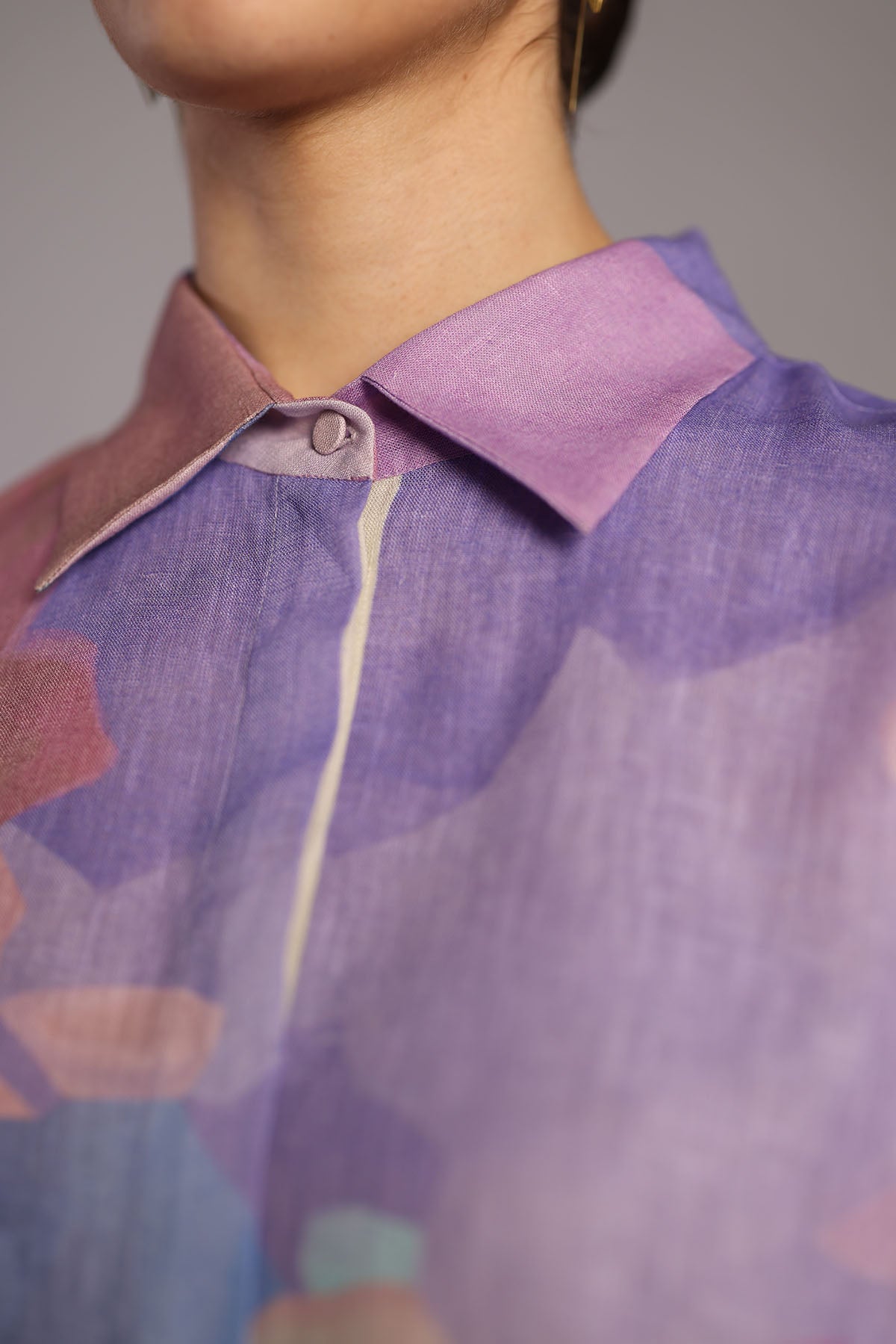 Diffuse Pastel Multicolour Kurta Set