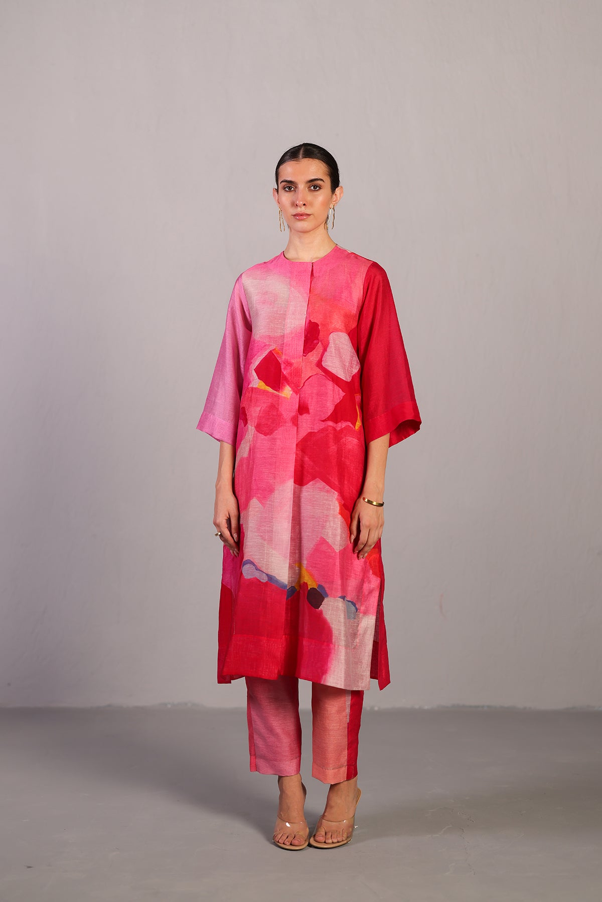 Candy Floss Blush Pink Kurta Set