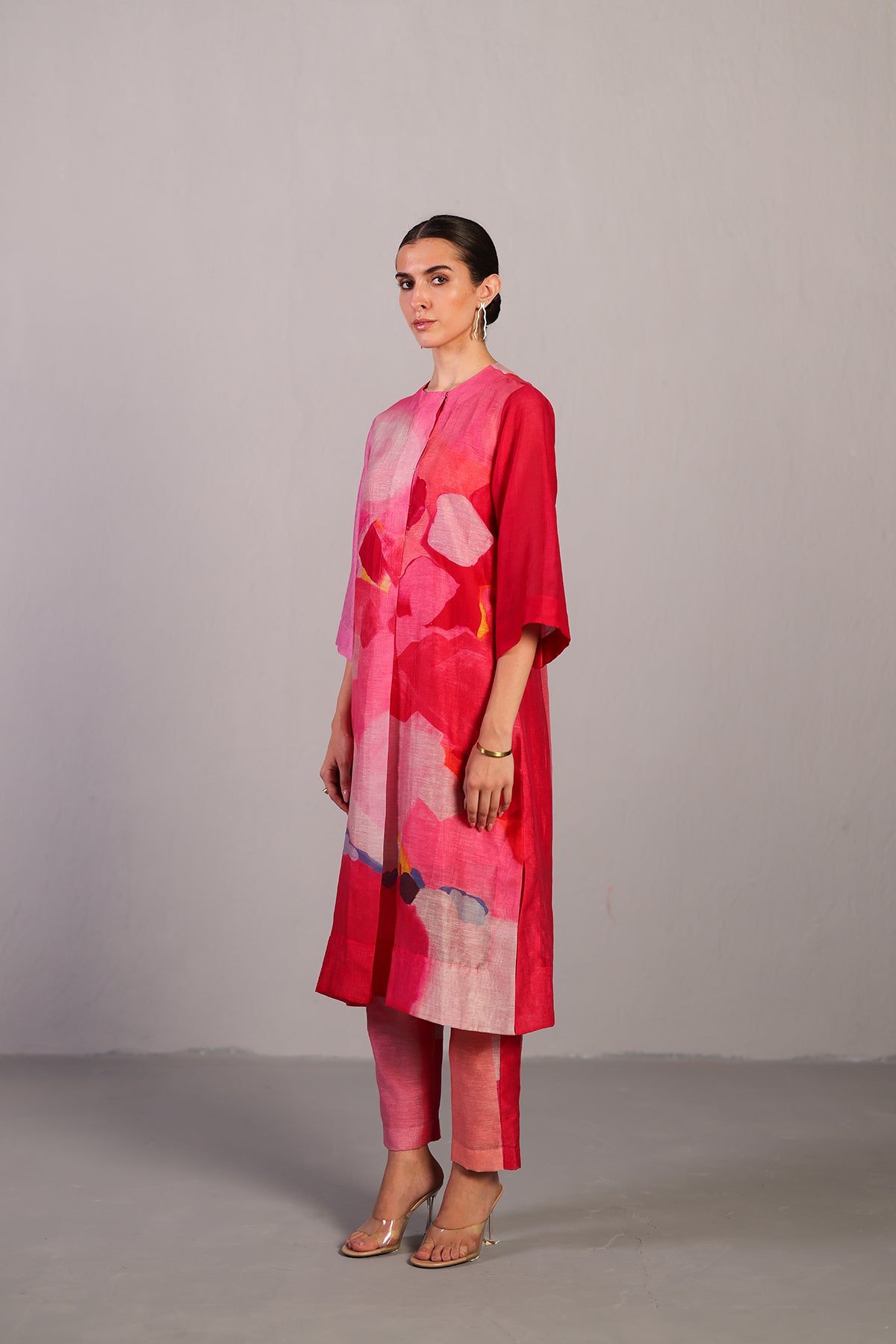 Candy Floss Blush Pink Kurta Set