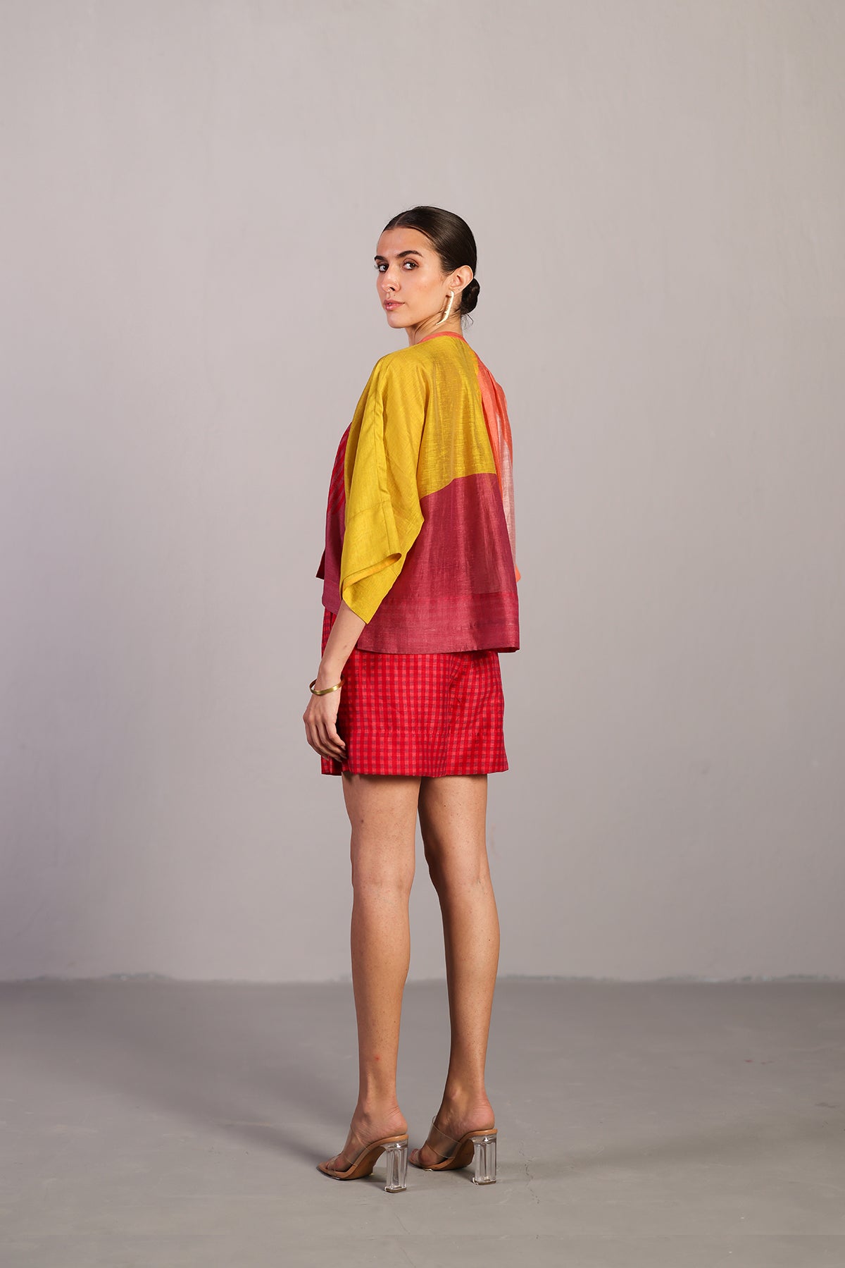 Bough Orange-Red Coord Set