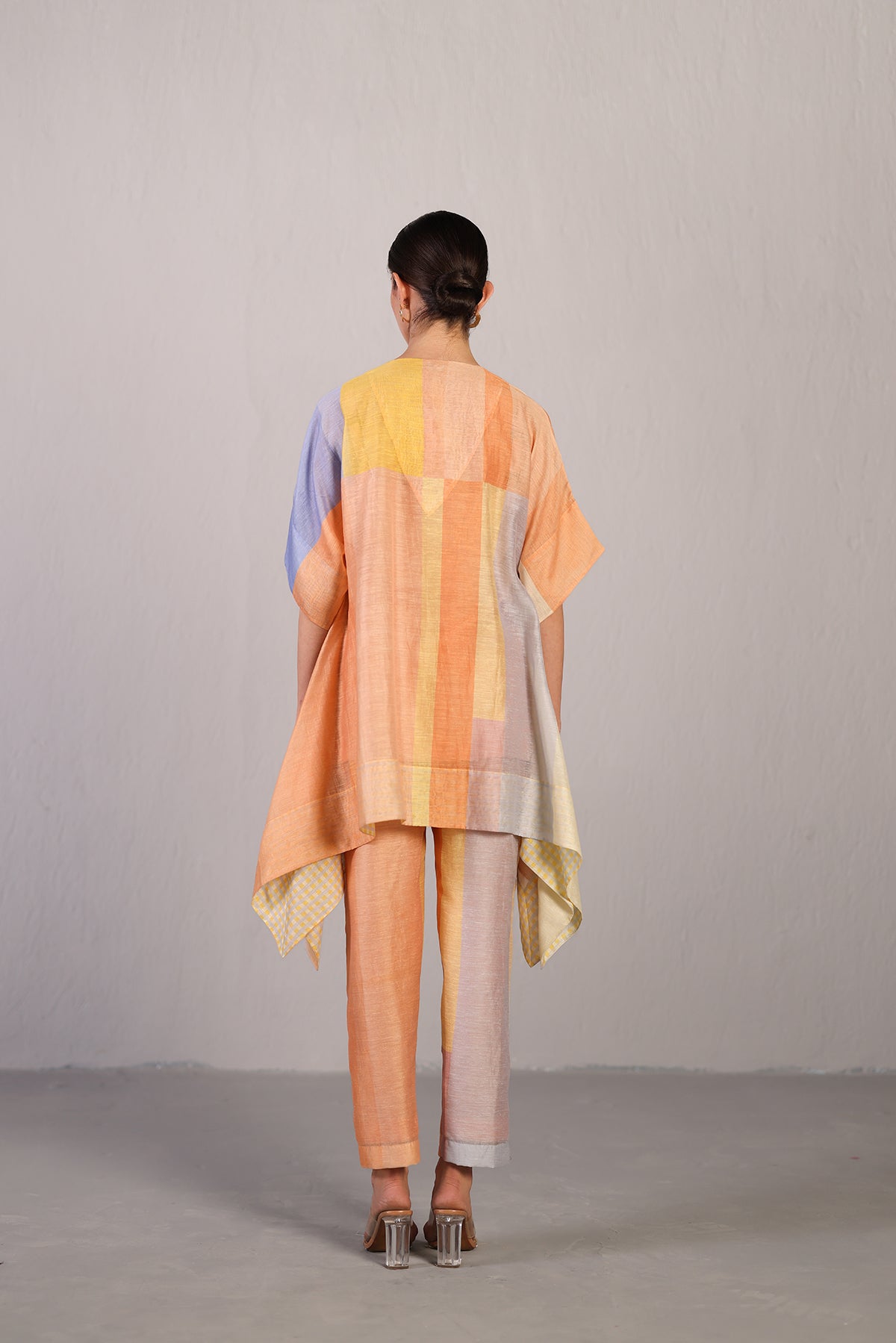Candy Floss Soft Blue & Orange Co-Ord Set