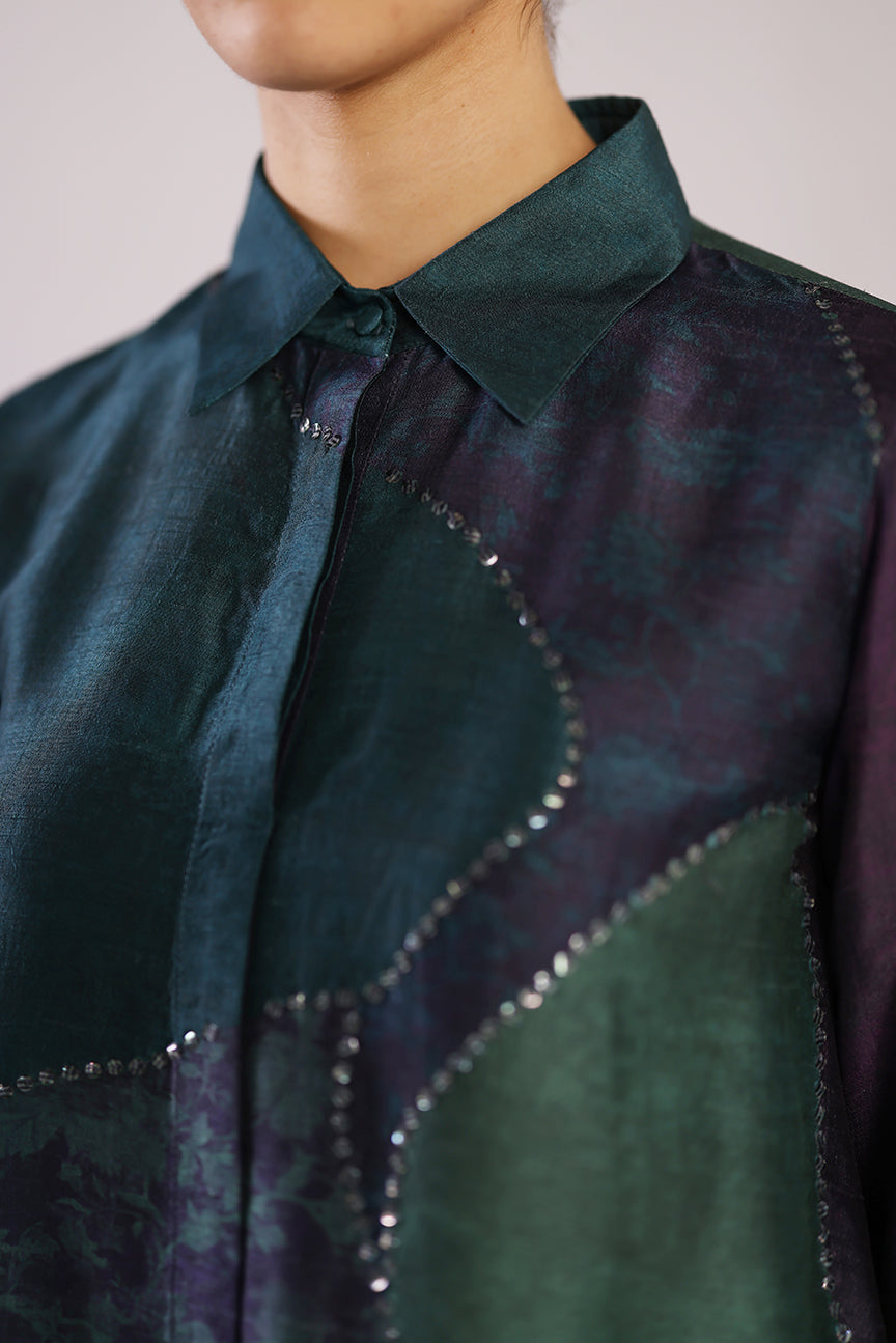 Flowna Royal Blue Kurta Set