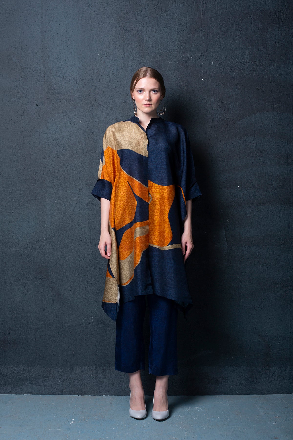 Balance Mosaic Navy & Orange